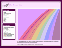 Tablet Screenshot of de-essentie.net